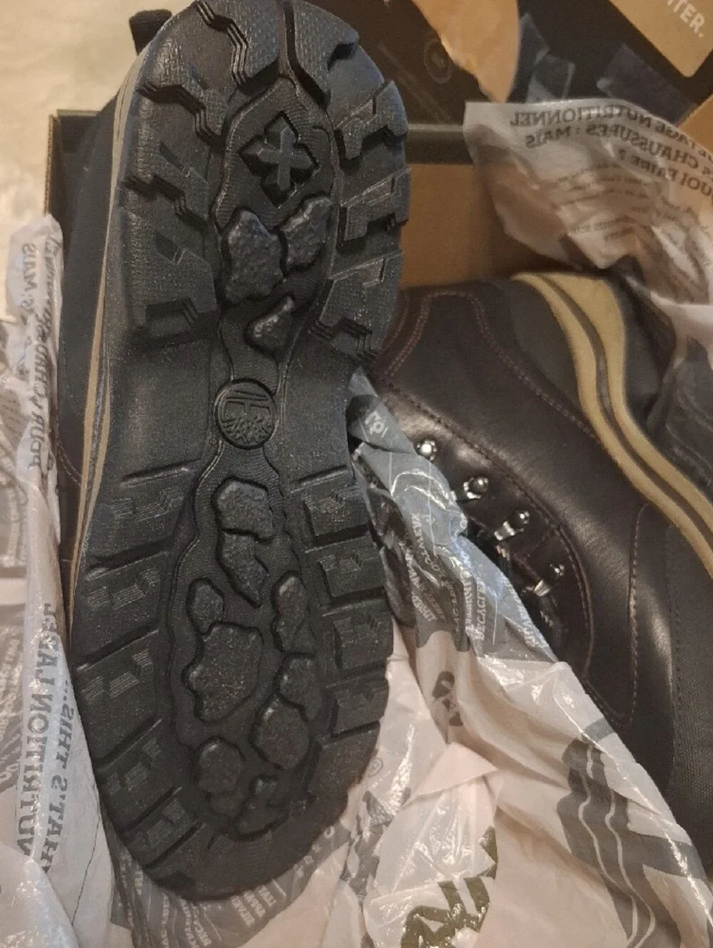 Timberland Back Road Leather Hiking Boots New Junior 6 / Womens 7.5